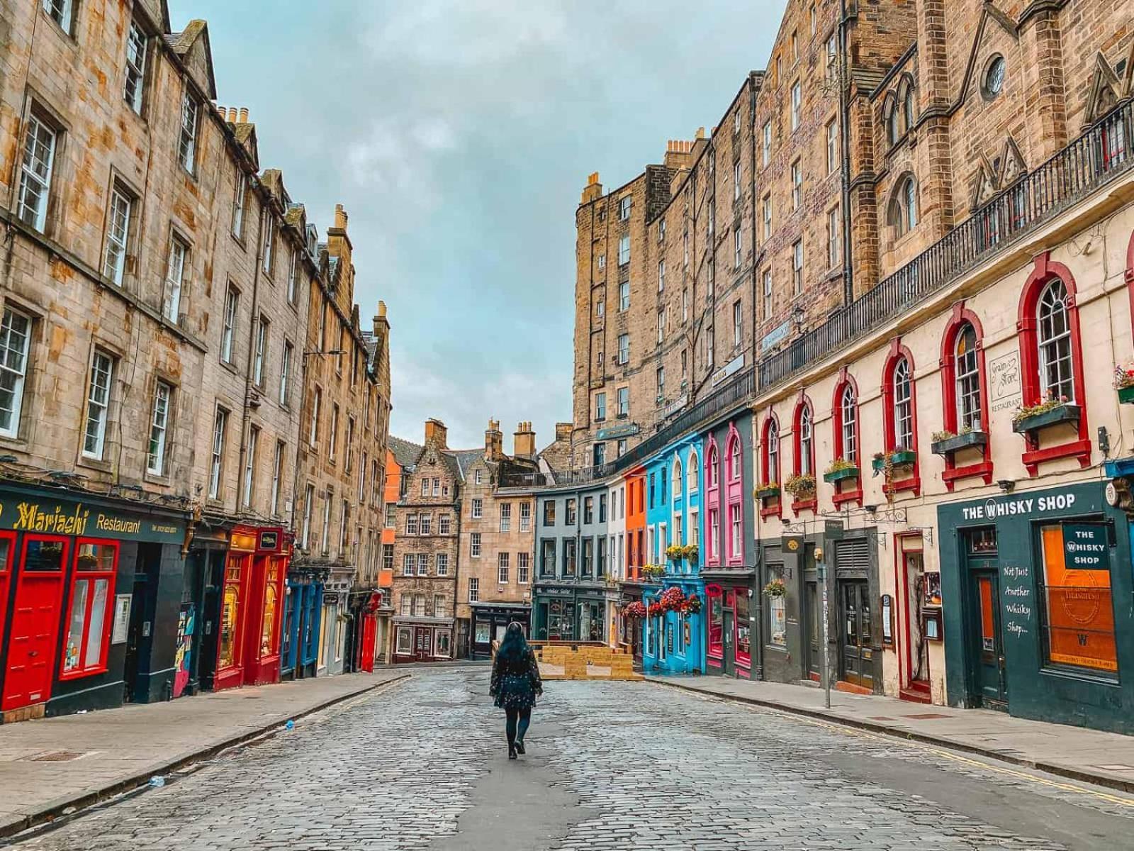 Victoria Street View Flat In Edinburgh Eb10アパートメント エクステリア 写真